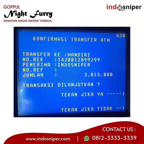 Prosedur Pembelian Produk Indosniper � Cara Mudah dan Aman Membeli Senapan Goppul