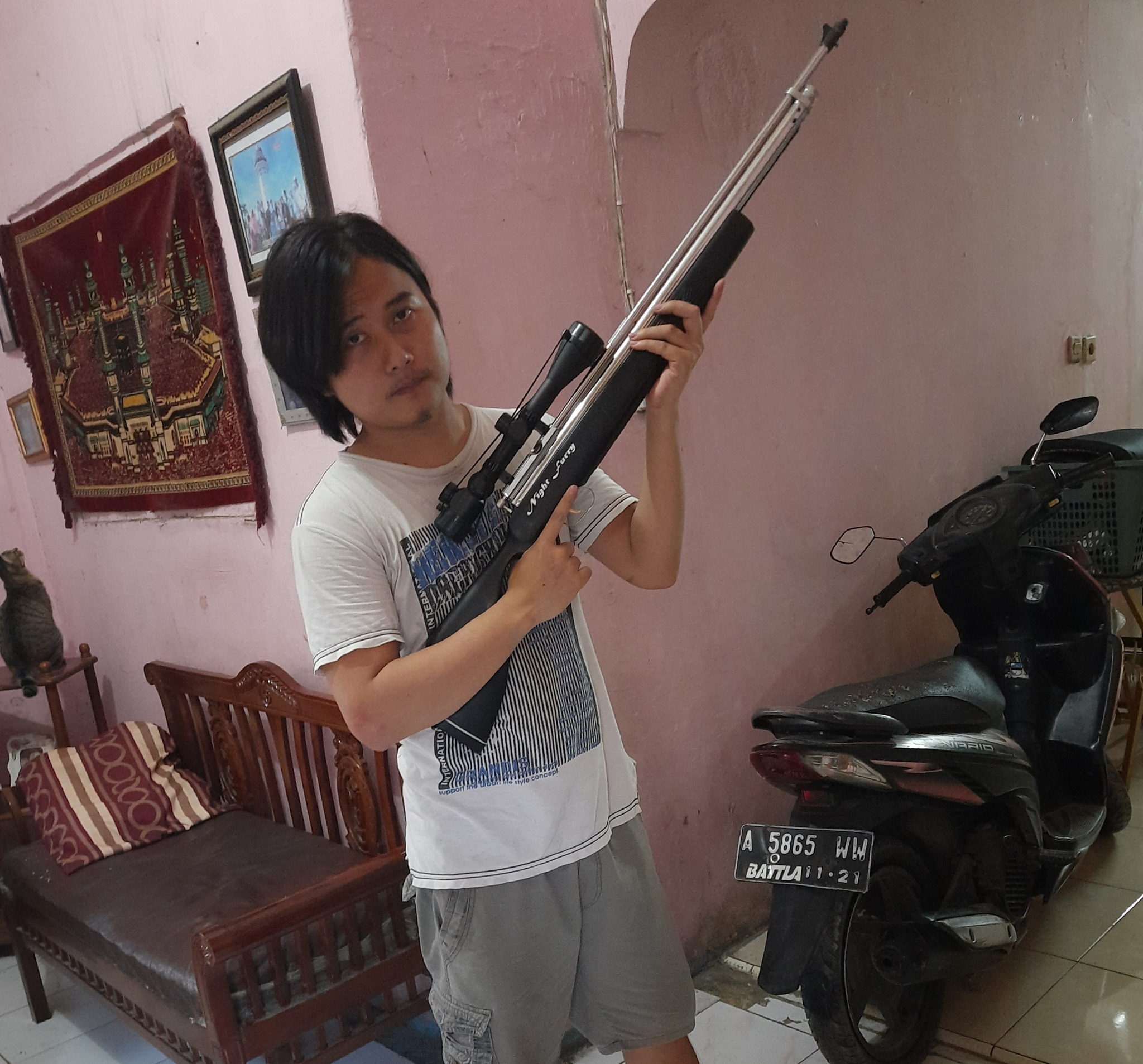 Mengenal Teknik Sniping dengan Senapan Angin Goppul - Night Furry: Keunggulan Produk Karya Anak Bangsa
